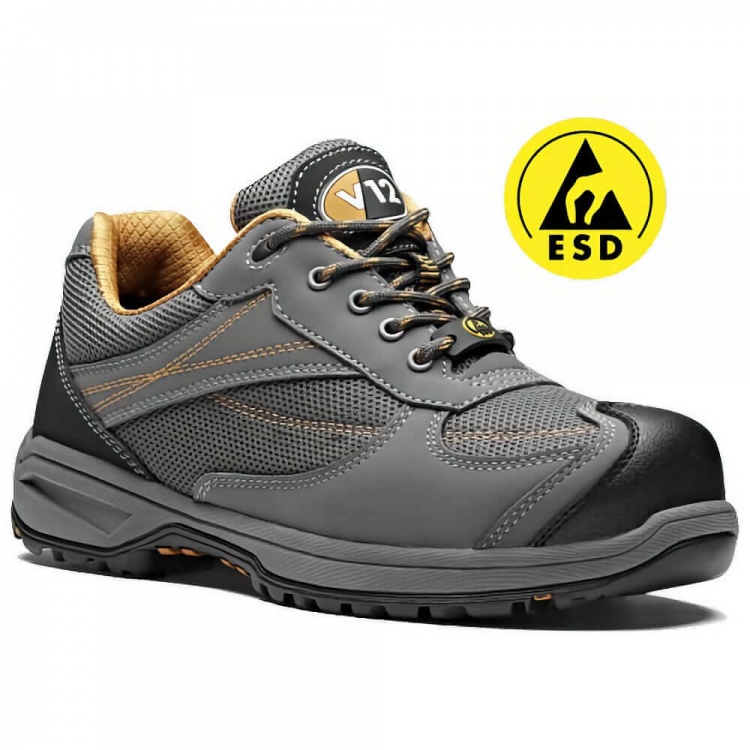 V12 Footwear V1930 Turbo IGS Metal Free ESD Vegan Safety Trainers